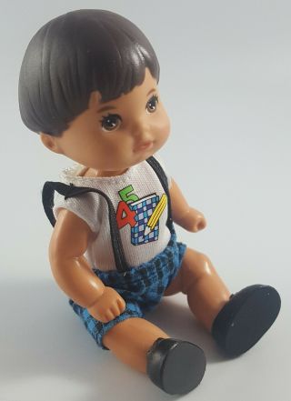 Vintage Heart Family Mattel 1995 Toddler Tommy Boy Student School Kelly Doll