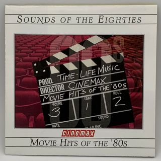 Time - Life Music Sounds Of The Eighties Cinemax Movie Hits Of The ‘80s Cd Rare