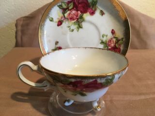 Vintage Tea Cup And Saucer By Marco 1950s