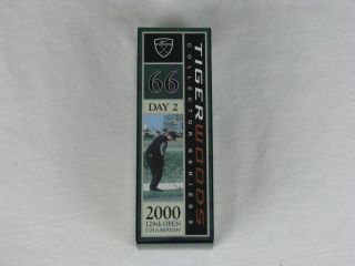 Vintage Tiger Woods 129th Us Open 2000 Champion Collector Series Golf Ball Sleev