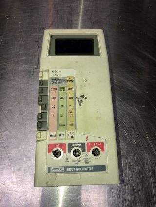 Fluke 8020a Multimeter.  Not And Can 