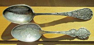 Denver & Colorado Souvenir Silver Spoons
