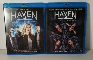 Haven Season 5 Volume 1 & The Final Season (blu - Ray 4 Disc Set) Rare