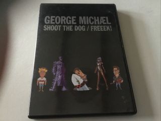 George Michael - Shoot The Dog / Freeek (very Rare 2 Track Dvd Single - (2002)