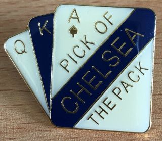 Chelsea Football Club Rare Pick Of The Pack Eoc Badge
