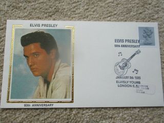 Elvis Presley Rare Stamped First Day Cover Very Collectable