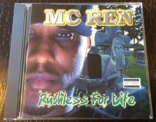 Mc Ren - Ruthless For Life - Rare West Coast - 1998 - 12 Tracks - Hype Sticker
