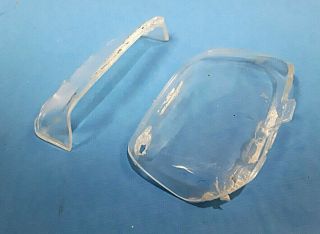 Vtg Amt Smp 1961 Chevy Corvair Monza Coupe 1/25 Annual 61 Parts Glass