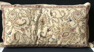 Rare Ralph Lauren Northern Cape King Tapestry Bed Pillow Sham Tan