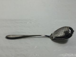 Vintage Silver - Plated Tea Ball Infuser Spoon By Payne & Baker (?)