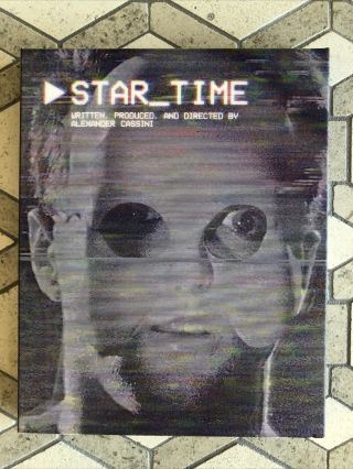 Star Time - Blu - Ray / Dvd With Oop Rare Slipcover Vinegar Syndrome