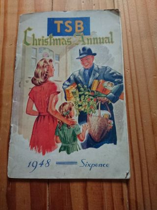 Rare Tsb Christmas Annual 1948 J.  Andrew & Co Ltd.  Trustee Savings Bank