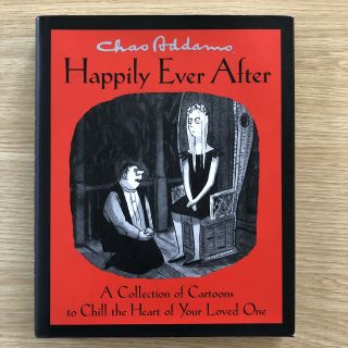 Charles Addams Happily Ever After Cartoons Hardcover Book Family Rare Comics