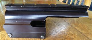 B - Square Scope Mount For Browning Auto - 5 12 Gauge Shotgun - Rare Blued Finish