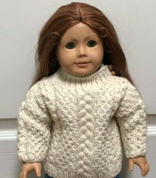 American Girl Doll Clothes Doll Of Today Cable Knit Ski Sweater (retired)