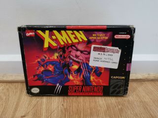 X - Men Mutant Apocalypse - Ntsc - Snes - Nintendo - Rare - Ntsc - Complete