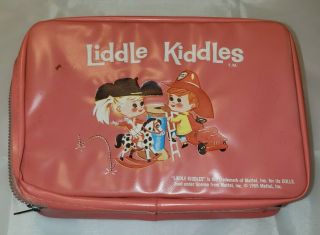 Vintage Liddle Kiddles 1965 Case With Parts.  S115