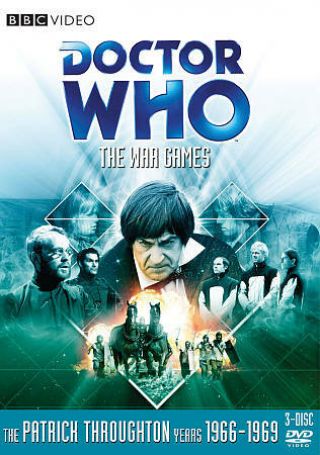 Rare Bbc Video Doctor Who The War Games Dvd 3 - Disc Set Tv Scifi Series Ufo Alien