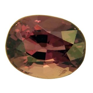 Rare Reddish Brown Sapphire 0.  97ct Natural Loose Gemstones