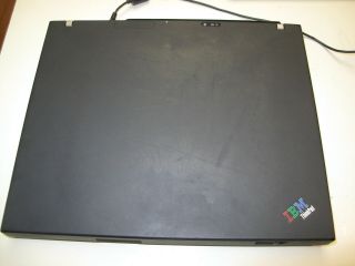 Rare Vintage Ibm Thinkpad T42p With Charger And Two Batteries