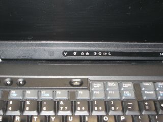 Rare Vintage IBM Thinkpad t42p with charger and two batteries 3