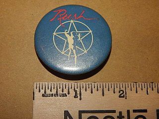 Vintage Rare Rush Button,  Pin,  Pinback