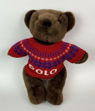 Ralph Lauren Polo Plush Teddy Bear 2000
