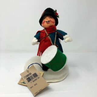 Vintage Annalee Christmas Little Drummer Boy Doll 1998 With Tags