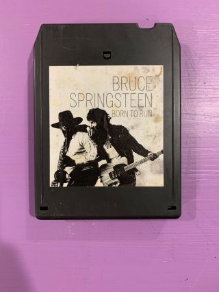 Rare Bruce Springsteen Born To Run 8 Track Tape Classic Rock