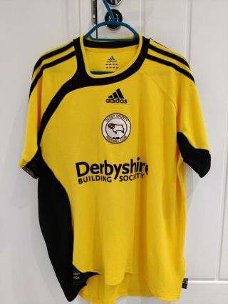 Derby County 2007 - 08 Very Rare Adidas Third Football Shirt Size Medium Numbered