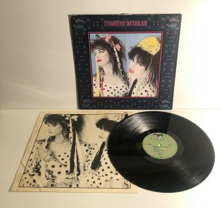 Strawberry Switchblade - Debut Self Titled Vinyl Lp Very Rare Wave Post Punk