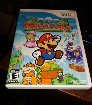 Paper Mario (nintendo Wii,  2007) Rare