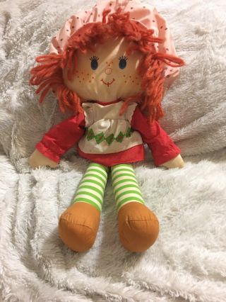 Vintage 1980 Kenner " 15 Strawberry Shortcake Rag Doll