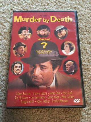 Murder By Death (1976) Widescreen,  Neil Simon,  Peter Falk,  Rare & Oop,  Dvd