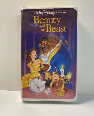 Rare Beauty And The Beast (vhs) Black Diamond Edition 1325 The Classics