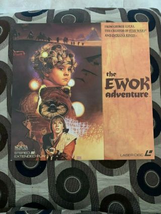 The Ewok Adventure - Laserdisc Star Wars (not Dvd Or Vhs) - Rare