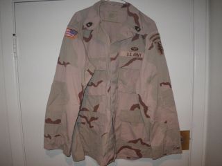 2 Us Army Special Forces Mens Desert Camouflage Jacket,  Rare Dcu
