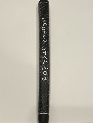 Scotty Cameron Custom Shop Black Dancing Cameron Cord Putter Grip Titleist Rare