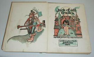 RARE BOOK 1900 JACK OF ALL TRADES BY J J BELL 2