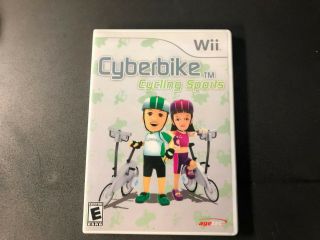 Cyberbike Cycling Sports (nintendo Wii,  2006) Cib Rare No Bike