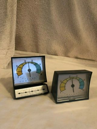 2 Vintage Honeywell Humidity Guages 2 To3 " H