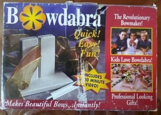 Bowdabra Bow Making Tool With Vhs Instruction Video