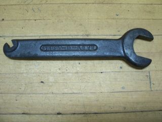 Vintage Antique Welding Torch Tank Wrench Farm Tool Prest - O - Lite