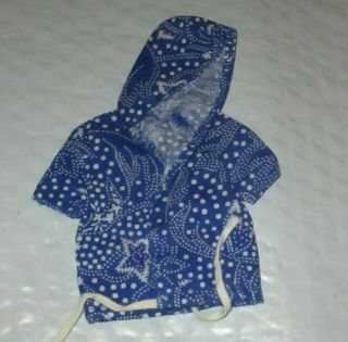 Vintage Ken Doll 1978 Best Buy Outfit 2238 Blue String Hoodie