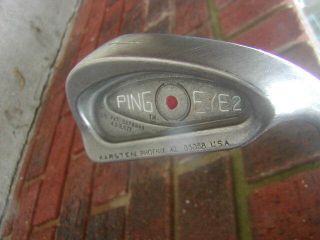 Ping Eye2 Rare 1 Iron Red Dot Rh Zz Lite Steel Shaft Very Good Grip