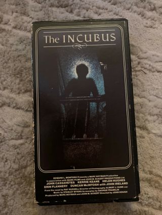 The Incubus Vhs Rare Vestron Video Horror Cult