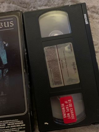 The Incubus VHS Rare Vestron Video Horror Cult 3