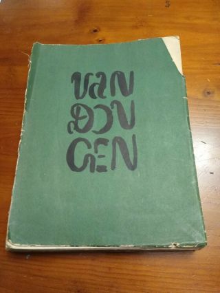 Very Rare Kees Van Dongen Book With Lithographs (some Prints Missing)