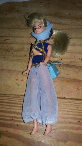 Vintage I Dream Of Jeannie Poseable Bendable Mini Barbie Like Doll Remco 1977