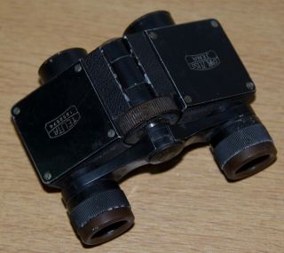 Rare Carl Zeiss Jena 6 X 18 Telite Small Binoculars